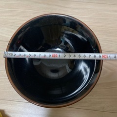 ※お話し中
差し上げます！黒のどんぶり　皿の画像
