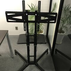 テレビスタンド(ハイタイプ・キャスター付き・32型～65型対応）の画像