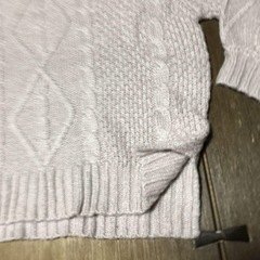 TORTE くすんだピンクのタートルネックセーター　Mサイズの画像