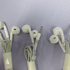( M-839 )iPhone用 イヤホン ジャックタイプ ジャック式 ５個 まとめて まとめ売り 中古 動作確認済みの画像