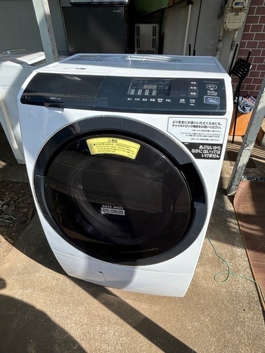 日立 BD-SG100EL-W ドラム式洗濯乾燥機 洗濯10kg 乾燥6kg 日立 BD-SG100EL-W ドラム式洗濯乾燥機 洗濯10kg 乾燥6kg 30日迄！日立