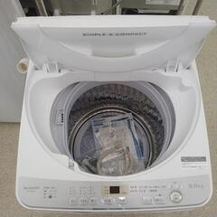 リユースのサカイ東金店 SHARP 洗濯機 19年製 6.0kg TJ14416の画像