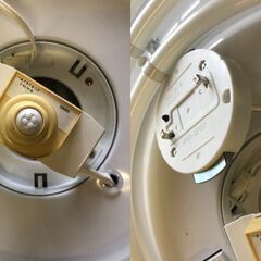 JM20232K) NECシーリングライト2005年製リモコン無し＜径：約6S㎝ 高さ：約10cm＞中古品【取りに来られる方限定】　 の画像