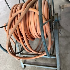 動噴ホースリール　中古　動噴パーツ　巻取　消毒　散布　の画像