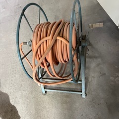 動噴ホースリール　中古　動噴パーツ　巻取　消毒　散布　の画像