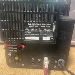 【無料】Victor ミニコンポ UX-QD7（2004年製）CD動作品 スピーカー付の画像