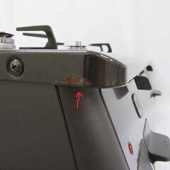 【恵庭】パロマ ガスコンロ 2022年製 グリルなし シンプル テーブルコンロ 59cmタイプ (左強火) (ブラック) (プロパンガス用) PA-210B-L 高温炒め 中古品 paypay支払いOK! の画像