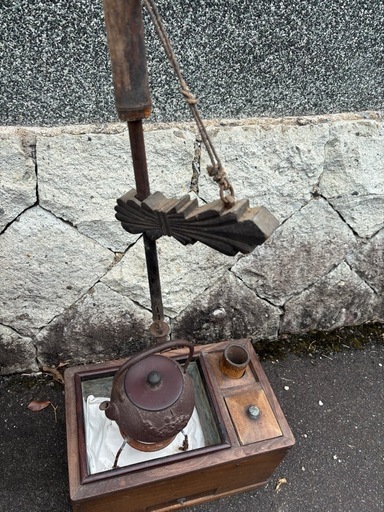 自在鉤 囲炉裏 アンティーク 骨董品 古民家