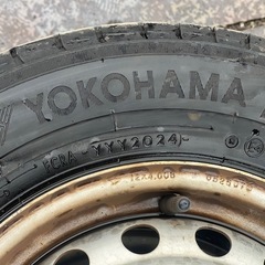 12インチホイールタイヤセット　バン　トラックの画像