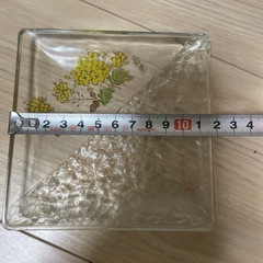 ※お話し中
差し上げます！ましかくの柄違い平皿4枚の画像
