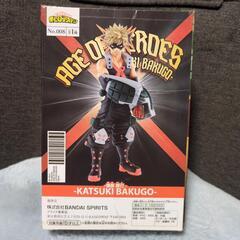 【新品‼️】ヒロアカ　AGE OF HEROES 爆豪勝己　フィギュアの画像