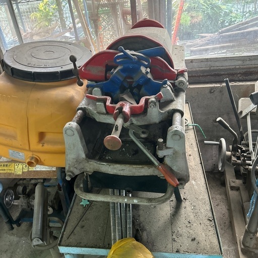 値引きしました‼️パイプネジ加工機