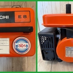 日立　エンジン発電機　E8型の画像