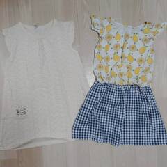 子供服　キッズ　１３０サイズ　夏服　冬服　ダウン　まとめ売りの画像