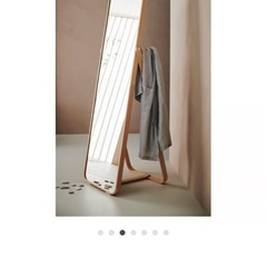  IKEA 全身鏡（スタンドミラー）IKORNNES イコルネスの画像