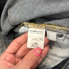 24インチデニムパンツレディースの画像