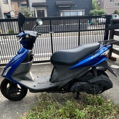 不調 スズキ アドレスV125S 125cc スクーター 青 ブルーの画像