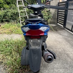 不調 スズキ アドレスV125S 125cc スクーター 青 ブルーの画像