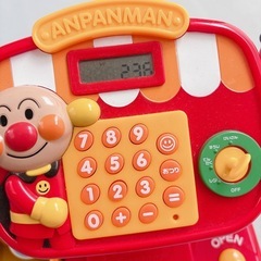 アンパンマン　レジ　おもちゃの画像