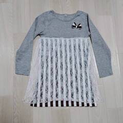 子供服　おまとめ　キッズ　１３０　　秋冬服　ミックス　ワンピース　５点セット　　　　の画像