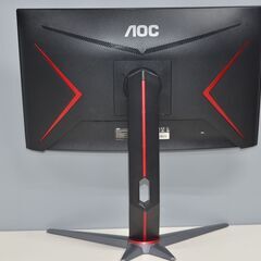 中古良品 AOC C24G2/11 23.6型曲面ゲーミングモニター 確認済の画像
