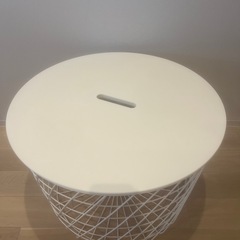IKEA ローテーブル　KVISTBRO クヴィストブロー リビングテーブル 収納付き, ホワイト, 61 cmの画像
