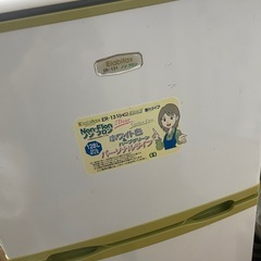 冷蔵庫 128L 2ドア 一人暮らし 冷凍 冷蔵　の画像