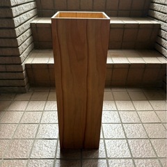【募集終了】木製 傘立て  ベージュ の画像