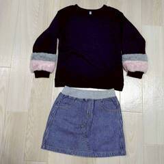 子供服　おまとめ　キッズ　１３０　　パーカー　　秋冬服　ミックス　５点セット　　　　　　の画像
