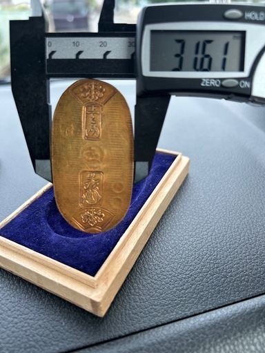 【真性品・本物補償】天保小判金　