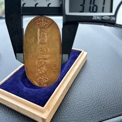 【真性品・本物補償】天保小判金　の画像