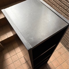 カラーボックス ブラックの画像
