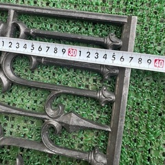 フェンス アルミ メーカー不明 高さ約37cm 横約27.5cm ※1つのお値段ですの画像