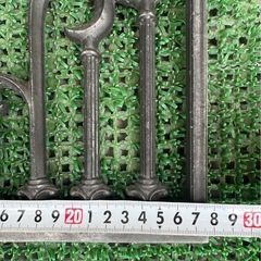 フェンス アルミ メーカー不明 高さ約37cm 横約27.5cm ※1つのお値段ですの画像