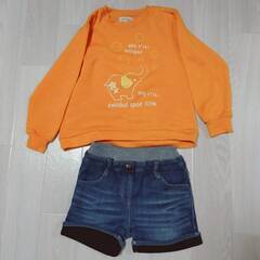 子供服　おまとめ　キッズ　１３０　　秋冬服　ミックス　ワンピース等　６点セット　　　の画像