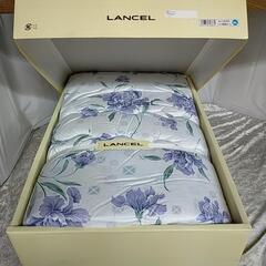 ジ87 LANCEL ランセル　シルク混肌掛ふとん　の画像