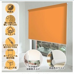 ロールカーテン　プルコード式の画像
