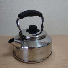 ステンレスケトル やかん ケトル 未使用品に近いの画像