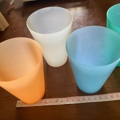 プラコップ　5個の画像