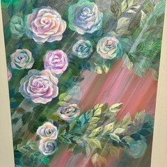 絵画　個展作品(額装付き)の画像
