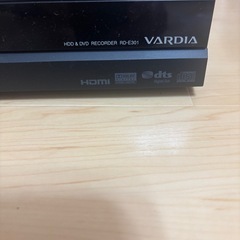 TOSHIBA  VARDIA  HDDレコーダーの画像