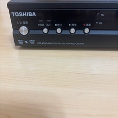 TOSHIBA  VARDIA  HDDレコーダーの画像