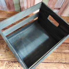 ウッドボックス　中古品　割れありの画像