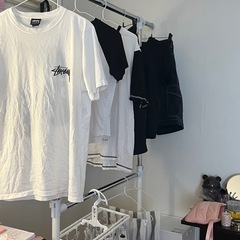 ニトリ ハンガーラック ホワイト 《無料》の画像