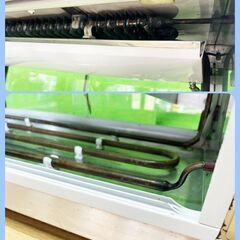 動作良好【大穂製作所】卓上タイプ 両開きタイプ 冷蔵ショーケース　100v 　50/60Hz 　H540/W1000/D360 ■C-1526の画像