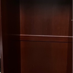 木製洋服タンスの画像