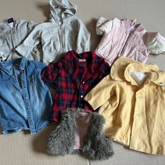 80size  女の子服の画像