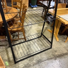 特大ハンガーラック　荷物も置けます！定価3.５万！の画像