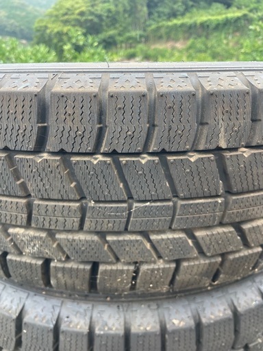 195/65R15国産スタッドレスタイヤ&ホイール4本セット(オートバックス製)