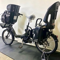 1年保証 送料無料　ブリヂストン　20インチ　カーキ色　電動アシスト自転車　g910の画像